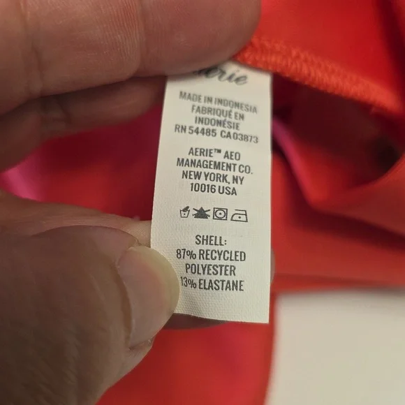 NWT Aerie Scoop Bikini Top Size XXS & Hi Cut Cheeky Bikini Bottom Size XS - Picture 13 of 15